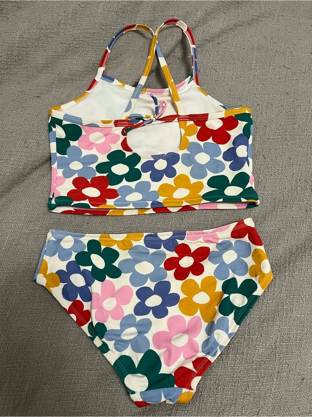 Hanna Andersson Floral Crop Tankini set